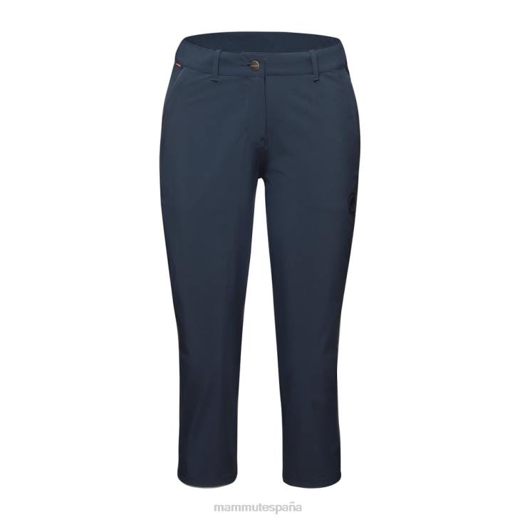 Mammut mujer ropa pantalones capri runbold FZHP821 marina