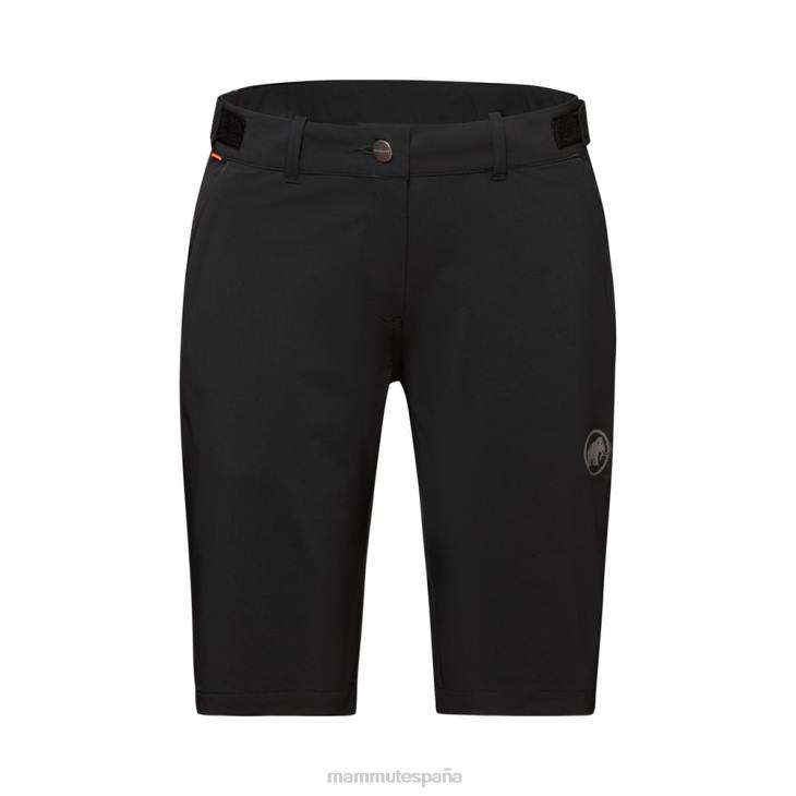Mammut mujer ropa pantalones cortos atrevidos FZHP119 negro