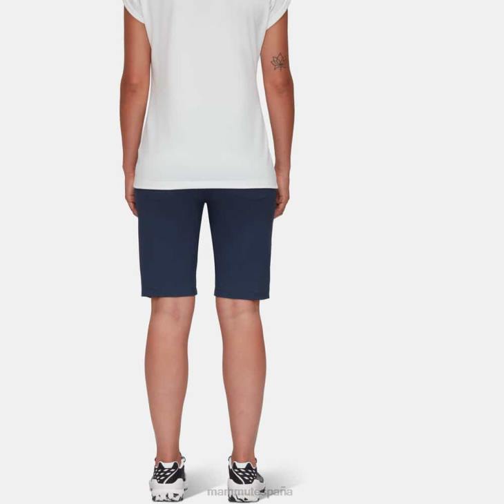 Mammut mujer ropa pantalones cortos atrevidos FZHP824 marina