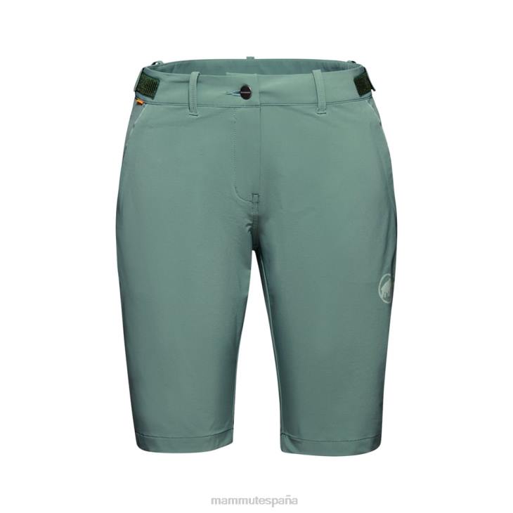 Mammut mujer ropa pantalones cortos atrevidos FZHP826 jade oscuro