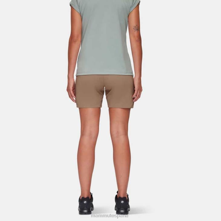 Mammut mujer ropa pantalones cortos de senderismo FZHP1080 arena oscura