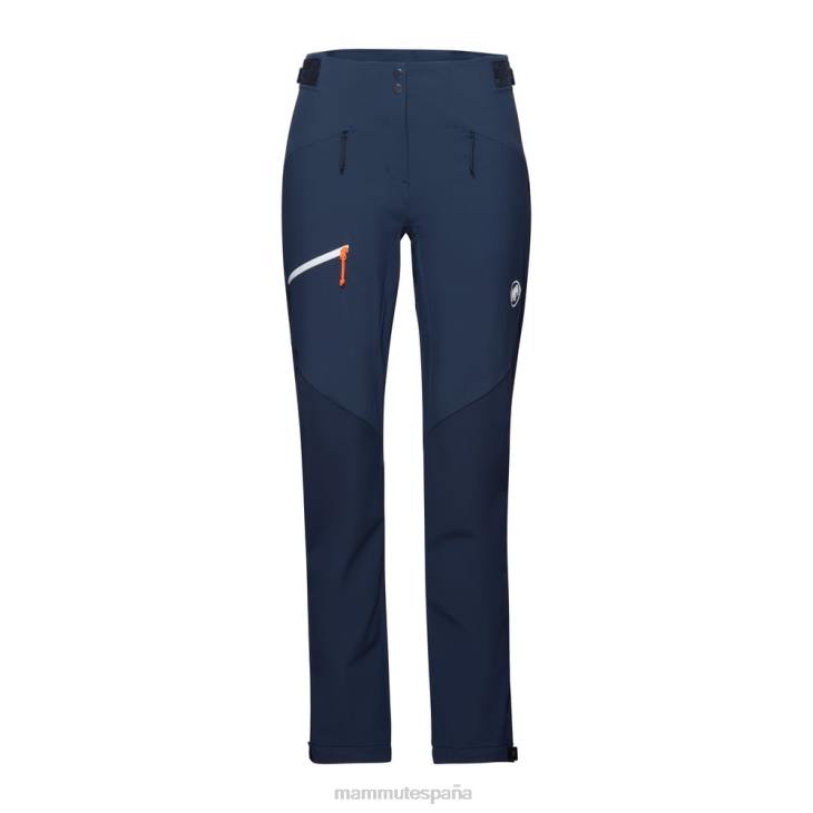 Mammut mujer ropa pantalones courmayeur FZHP1060 marina