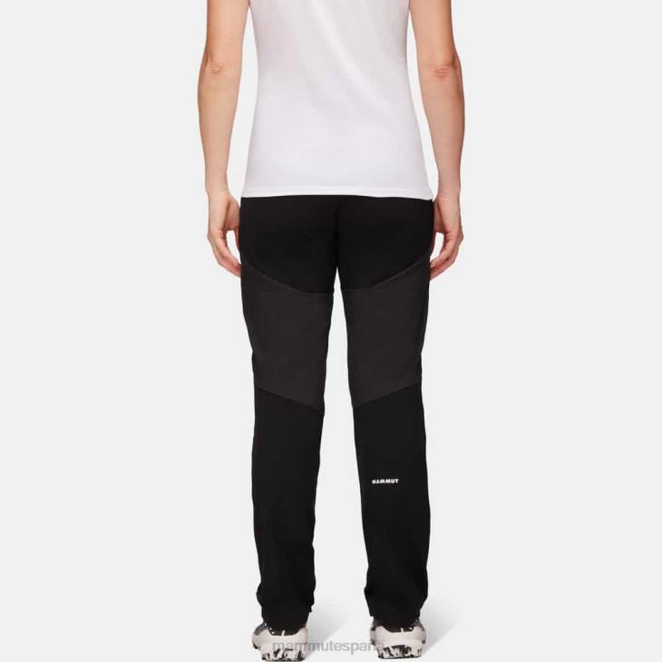 Mammut mujer ropa pantalones courmayeur FZHP227 negro