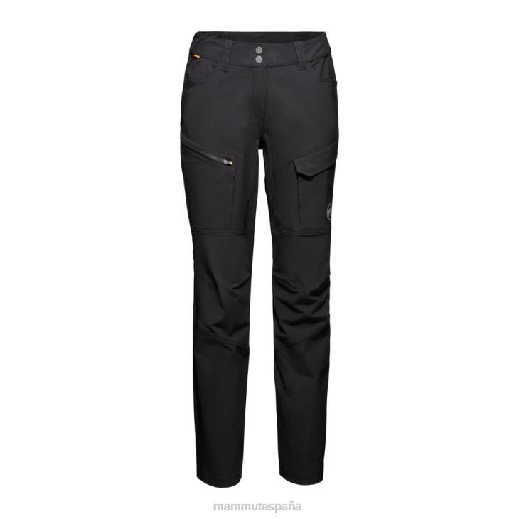 Mammut mujer ropa pantalones híbridos zinal FZHP122 negro