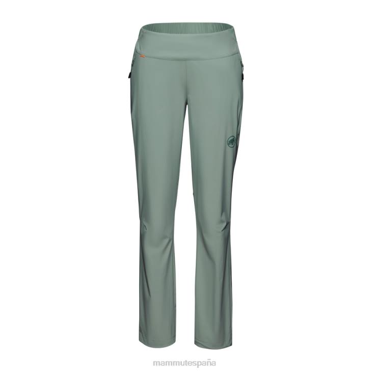 Mammut mujer ropa pantalones ligeros runbold FZHP844 jade