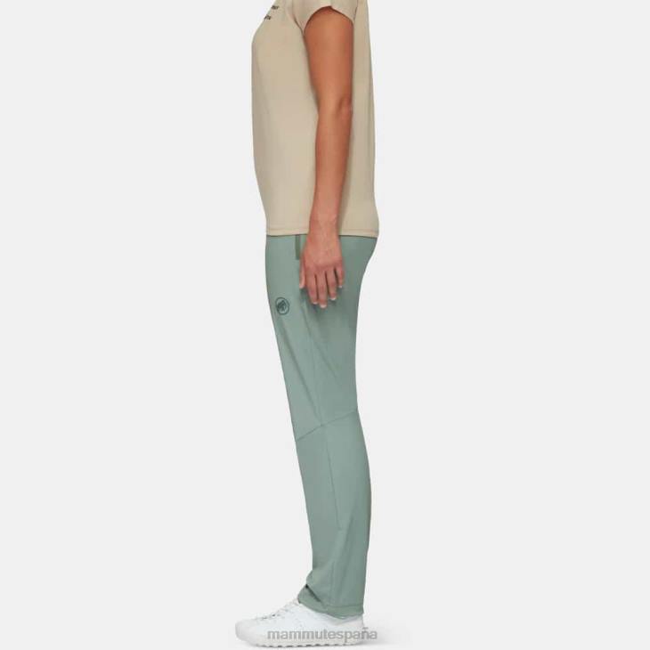 Mammut mujer ropa pantalones ligeros runbold FZHP844 jade