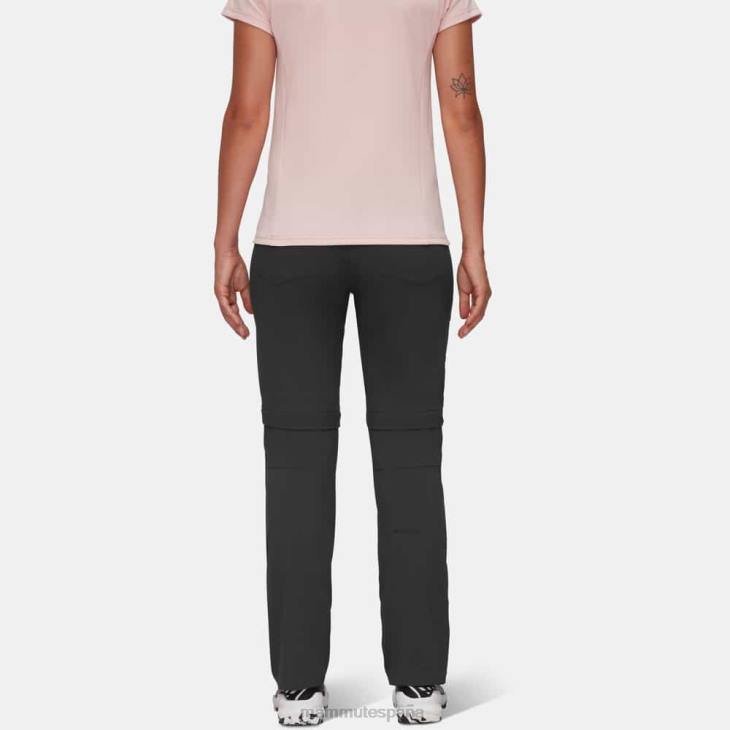 Mammut mujer ropa pantalones runbold con cremallera FZHP1116 fantasma