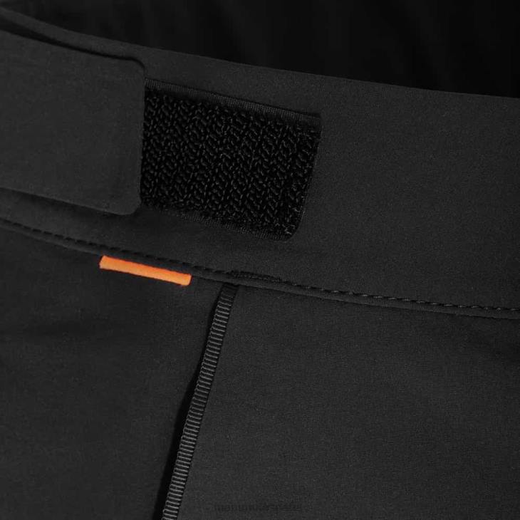 Mammut mujer ropa pantalones runbold con cremallera FZHP1117 negro