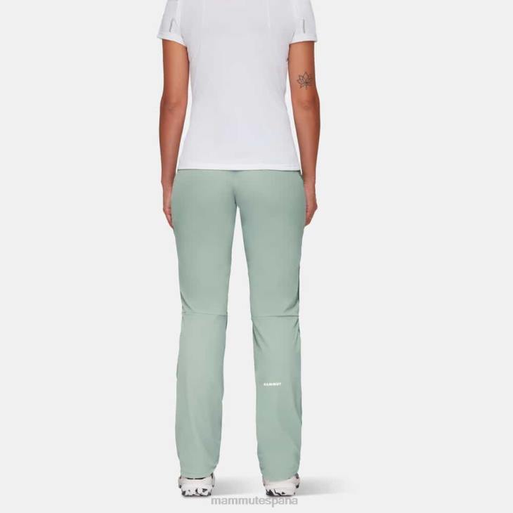 Mammut mujer ropa pantalones taiss FZHP1013 jade-jade oscuro