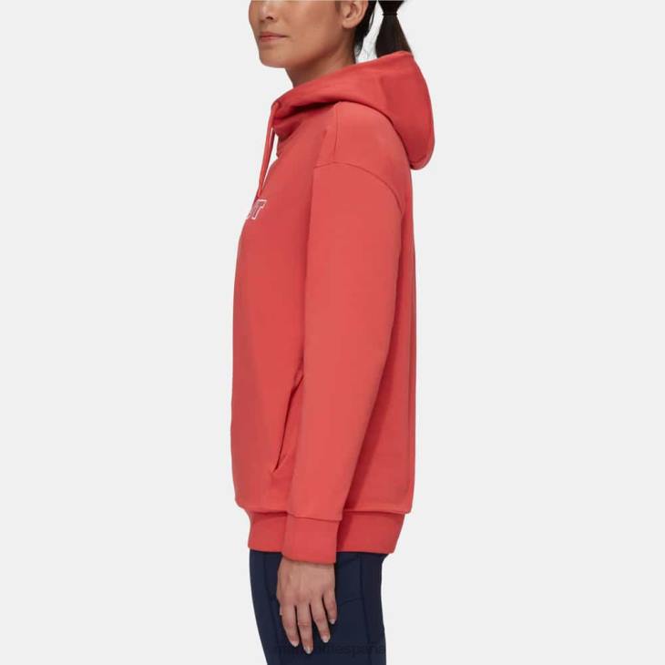 Mammut mujer ropa logotipo con capucha ml FZHP261 terracota