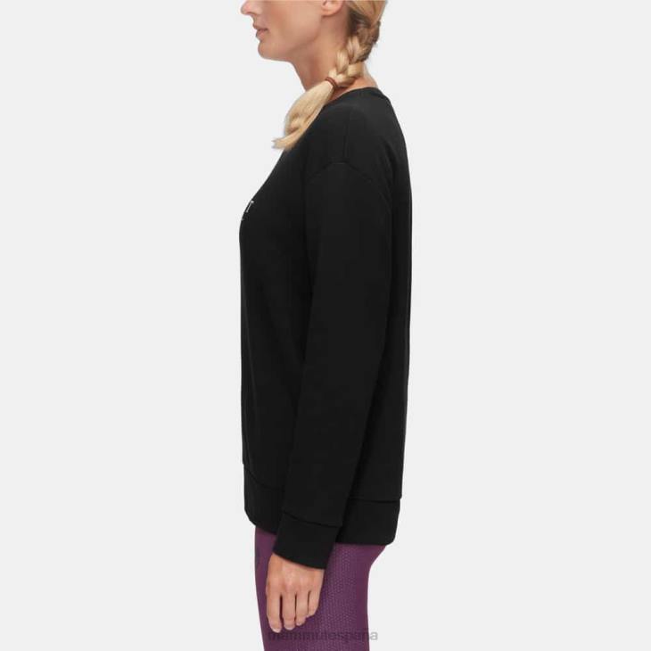 Mammut mujer ropa logotipo de cuello redondo core ml FZHP1033 negro