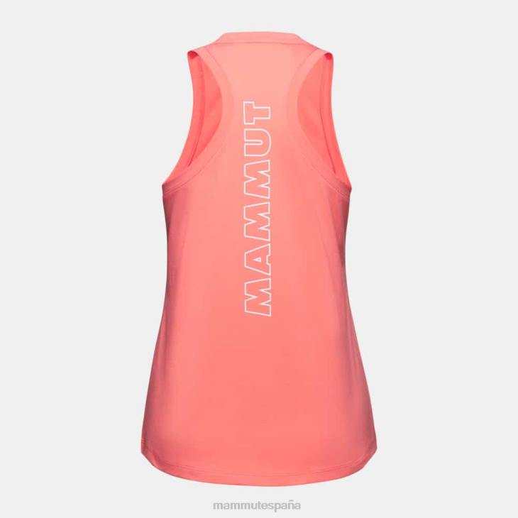 Mammut mujer ropa logotipo superior central FZHP959 salmón