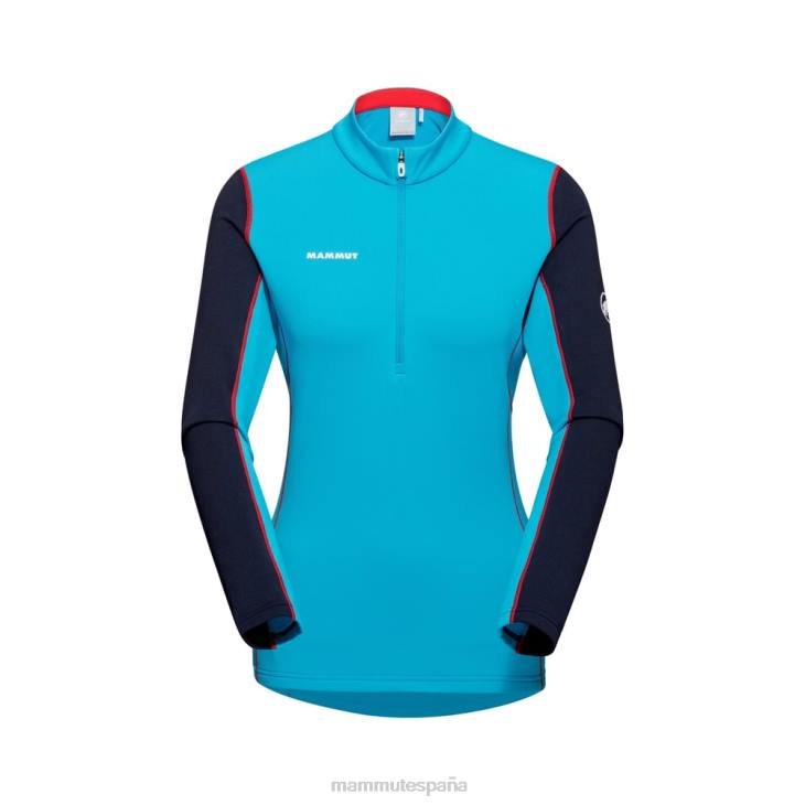 Mammut mujer ropa tirador de media cremallera aenergy ml FZHP1053 cielo de la noche
