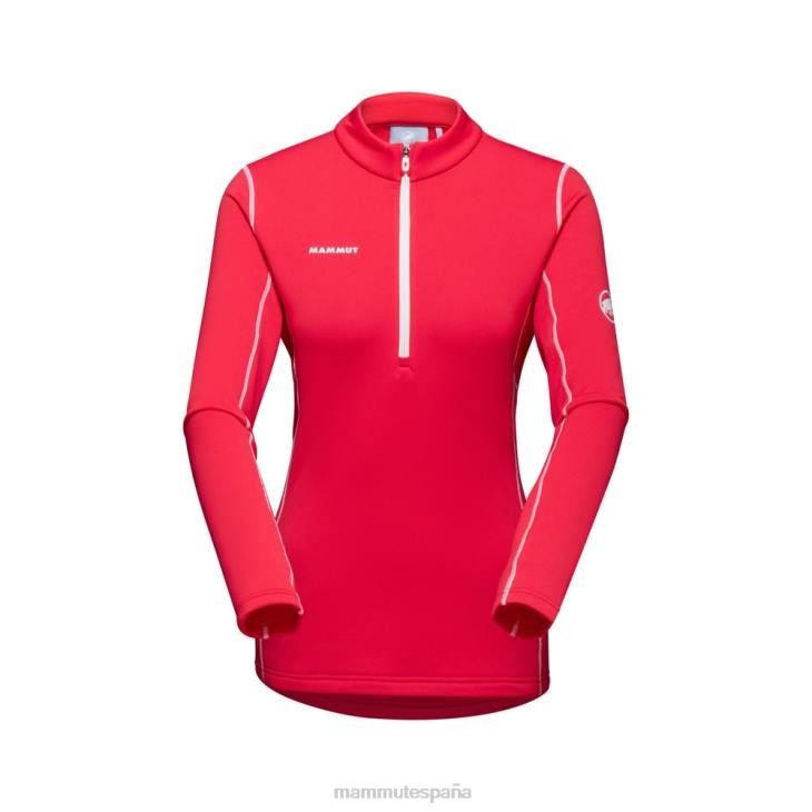 Mammut mujer ropa tirador de media cremallera aenergy ml FZHP1054 azalea