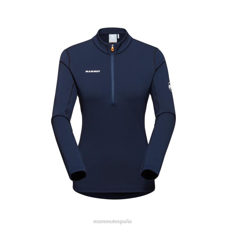 Mammut mujer ropa tirador de media cremallera aenergy ml FZHP225 negro marino