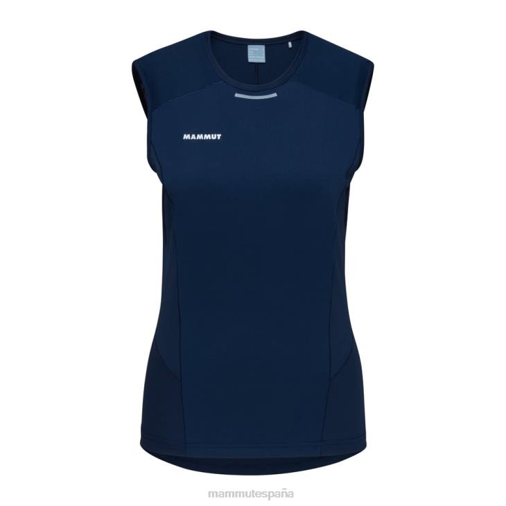 Mammut mujer ropa top con mangas japonesas aenergy fl FZHP1106 marina