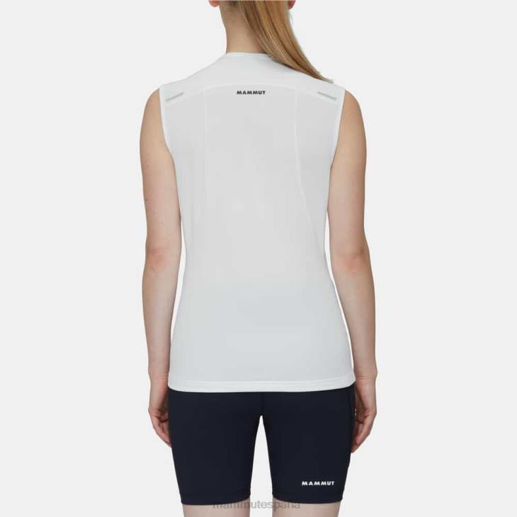 Mammut mujer ropa top con mangas japonesas aenergy fl FZHP256 blanco