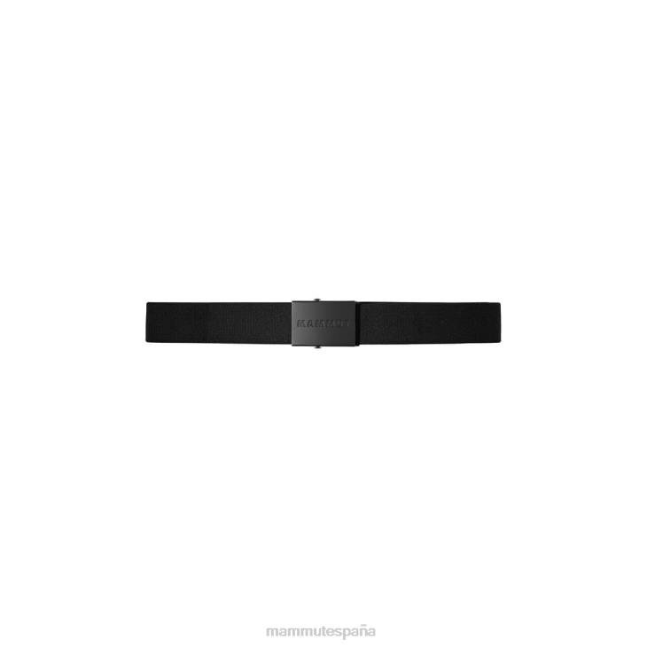 Mammut unisexo accesorios cinturón con logo FZHP287 negro