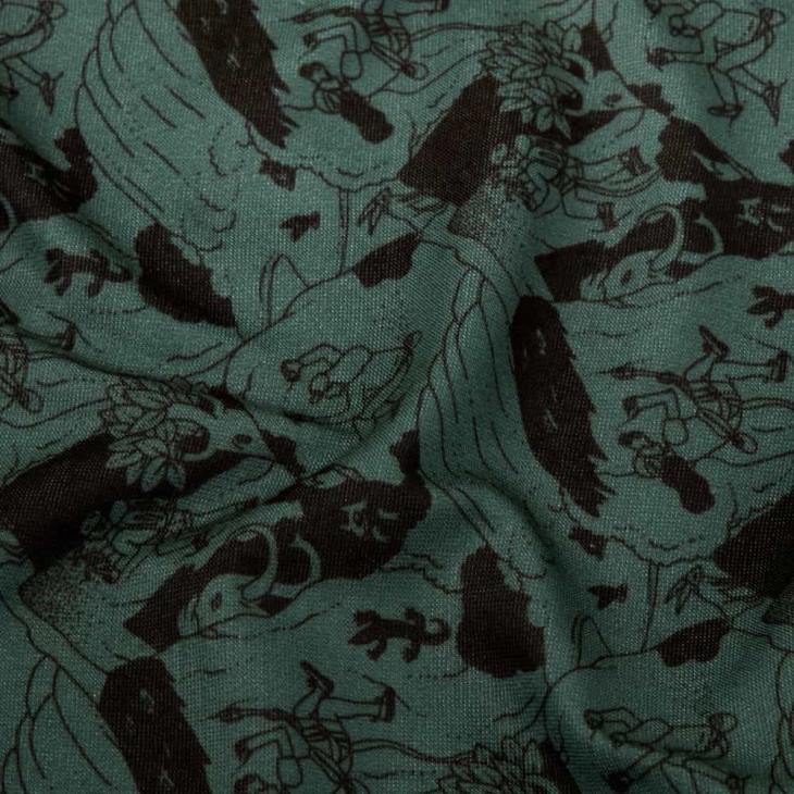 Mammut unisexo accesorios escena de escalada de polaina de cuello FZHP1190 negro jade oscuro