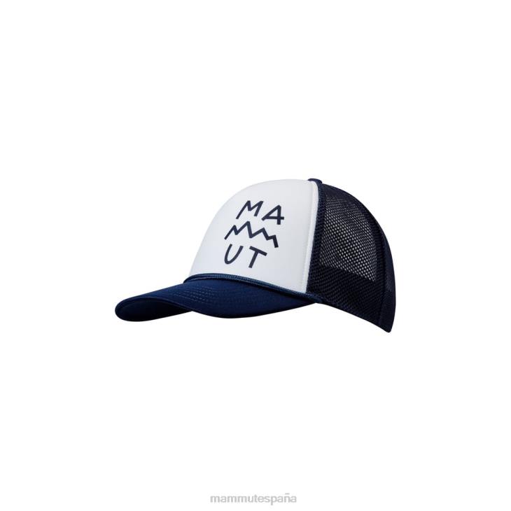 Mammut unisexo accesorios letras de gorra de risco FZHP1139 blanco marino