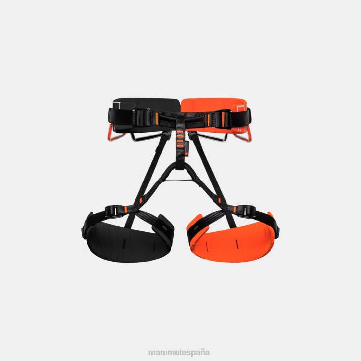 Mammut unisexo equipo Arnés de 4 correderas FZHP1369 naranja vibrante-negro