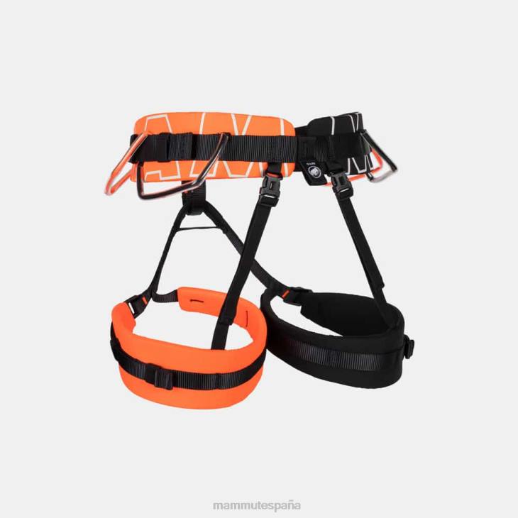 Mammut unisexo equipo Arnés de 4 correderas FZHP1369 naranja vibrante-negro
