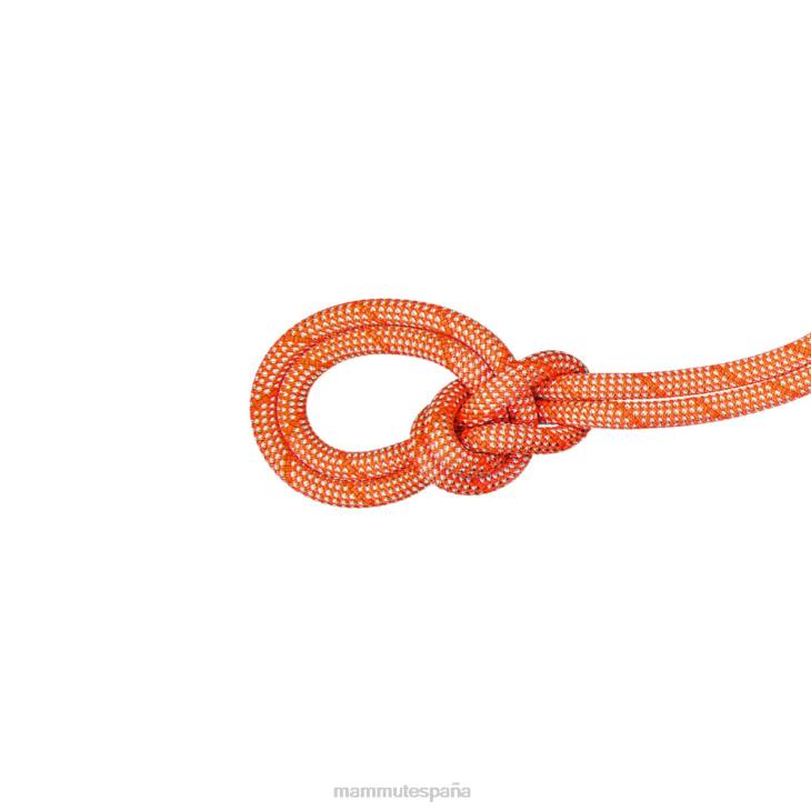 Mammut unisexo equipo Cuerda clásica 9,8 peñascos FZHP506 naranja-blanco