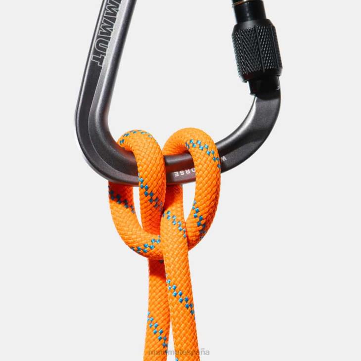 Mammut unisexo equipo Cuerda seca remitente alpino 8.7 FZHP562 vibrante océano naranja