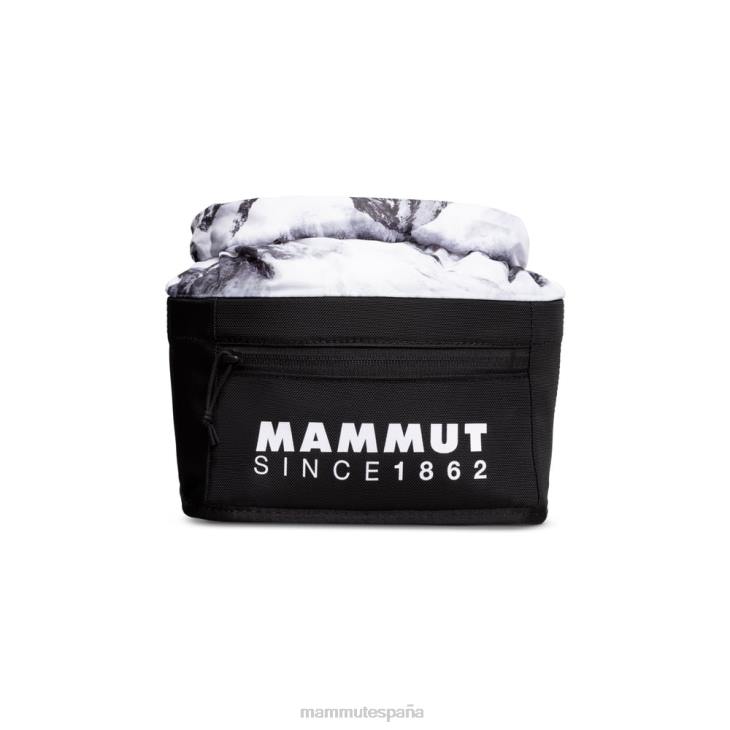 Mammut unisexo equipo bolsa de tiza de roca FZHP455 negro