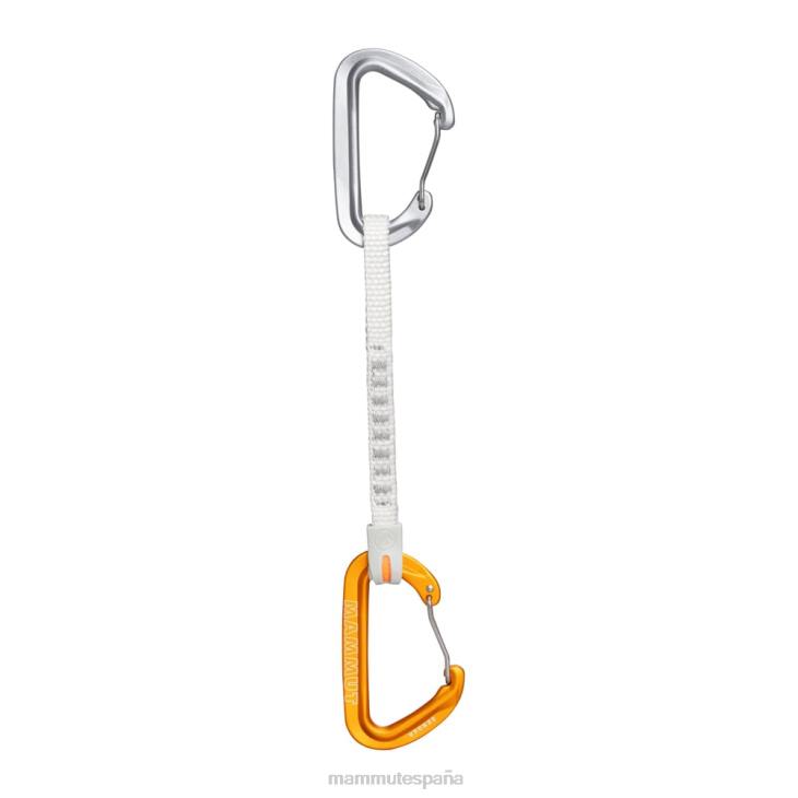Mammut unisexo equipo cable emisor 17 cm cinta exprés FZHP607 gris claro-dorado