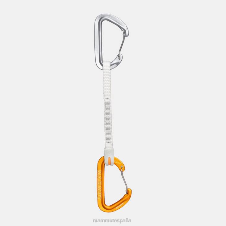 Mammut unisexo equipo cable emisor 17 cm cinta exprés FZHP607 gris claro-dorado