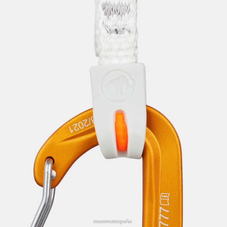 Mammut unisexo equipo cable emisor 17 cm cinta exprés FZHP607 gris claro-dorado