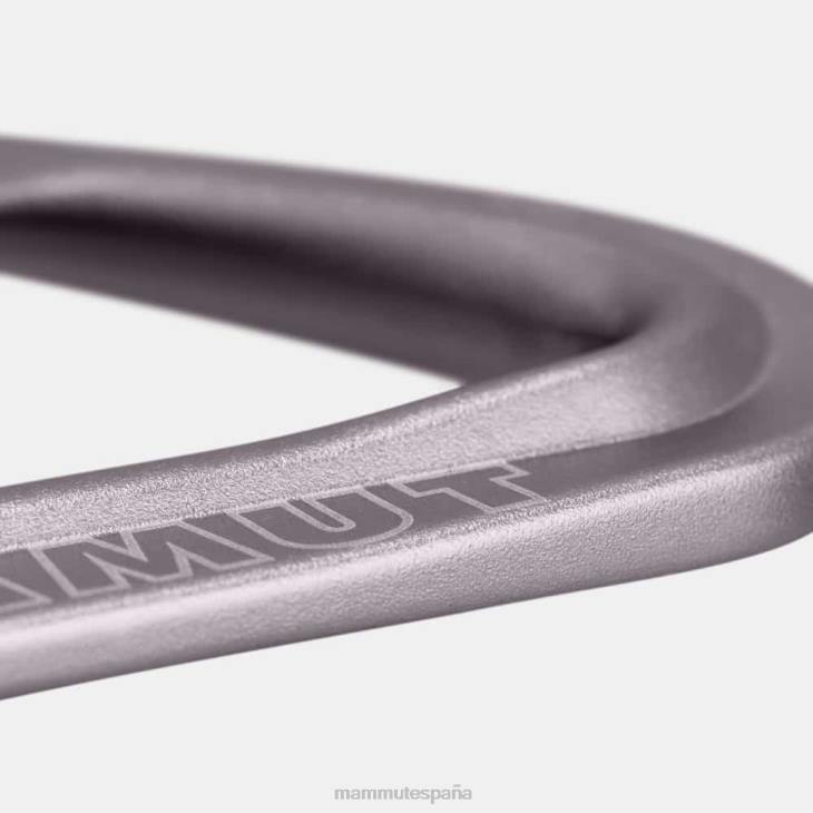 Mammut unisexo equipo candado con llave workhorse de 12 cm, paquete de 6 cintas exprés FZHP1364 gris-rosa