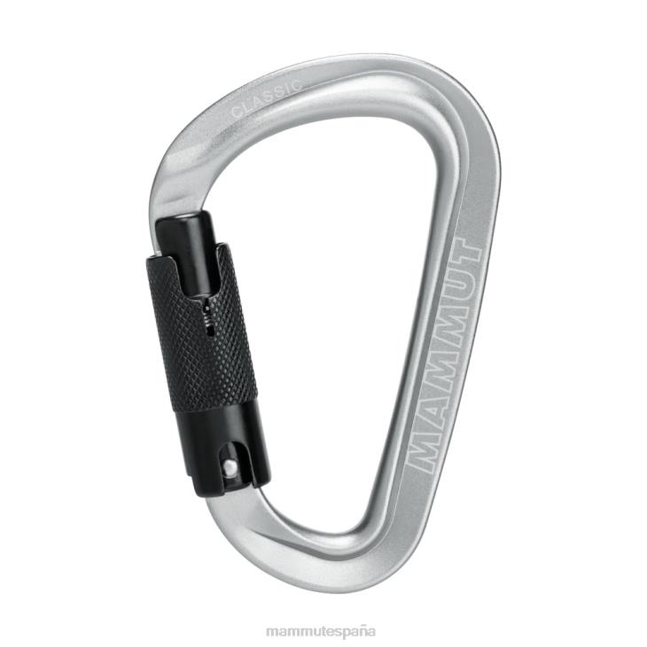 Mammut unisexo equipo mosquetón clásico hms twistlock plus FZHP557 gris claro
