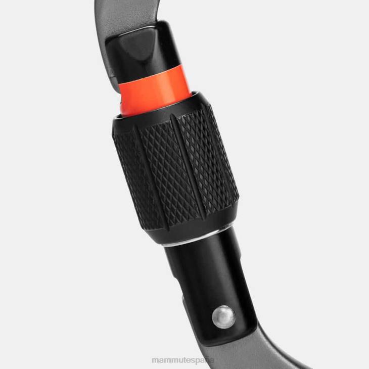 Mammut unisexo equipo mosquetón con cierre de rosca hms caballo de batalla FZHP462 gris