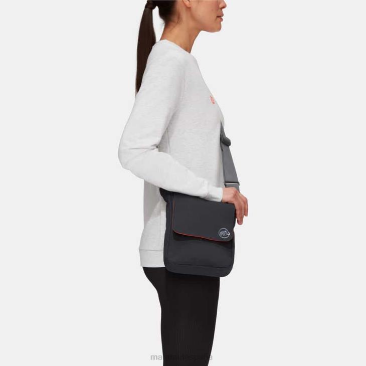 Mammut unisexo equipo bolso de hombro cuadrado FZHP624 negro
