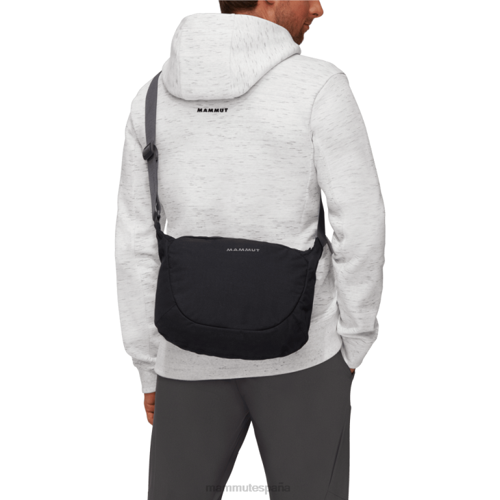 Mammut unisexo equipo bolso de hombro redondo FZHP626 negro