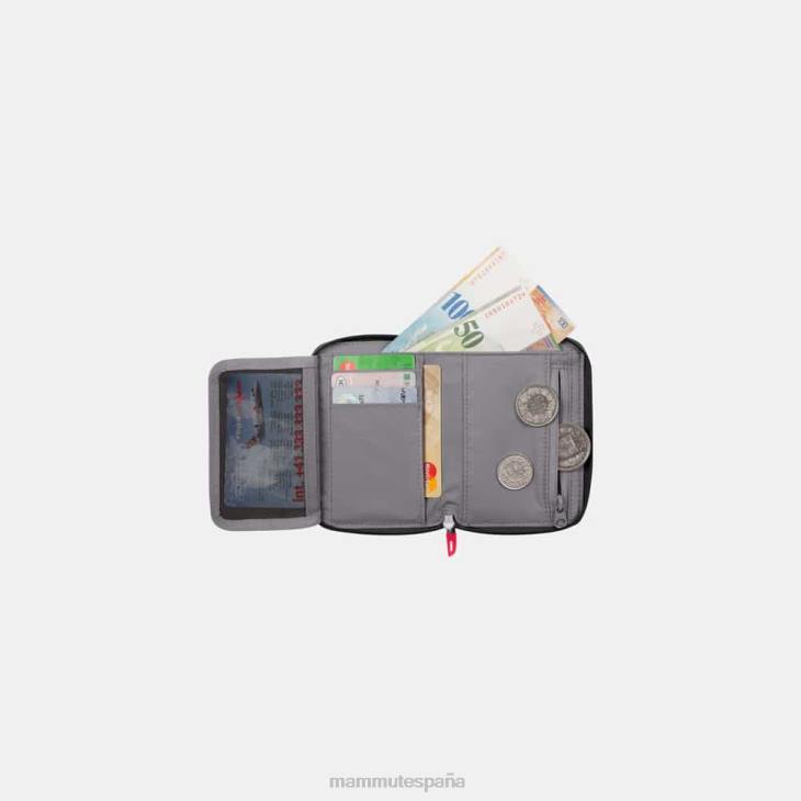 Mammut unisexo equipo cartera con cremallera FZHP618 negro