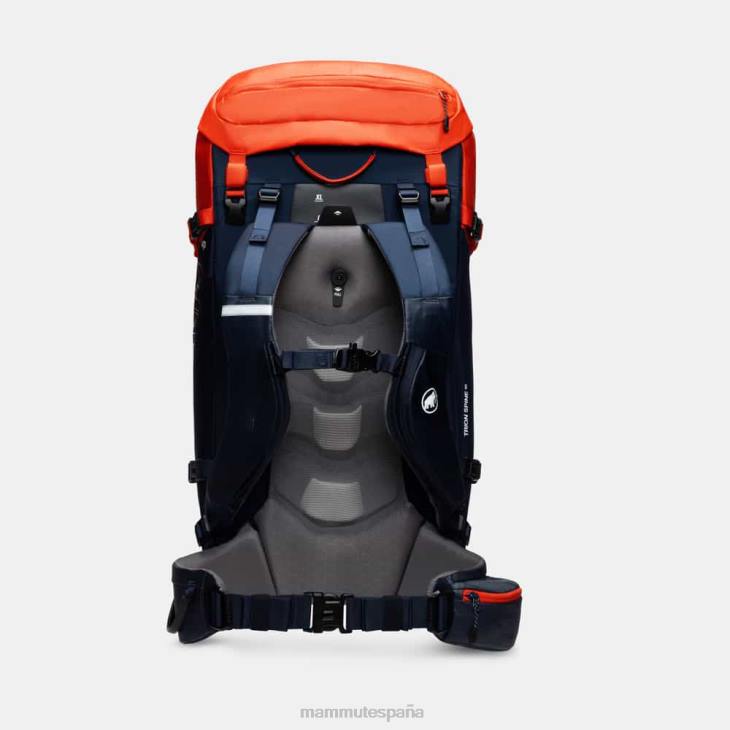 Mammut unisexo equipo columna vertebral trion 50 FZHP1463 rojo-marino caliente