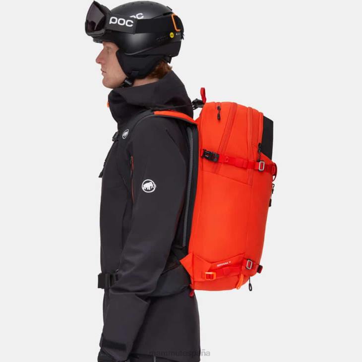 Mammut unisexo equipo nirvana 35 FZHP465 rojo-negro caliente