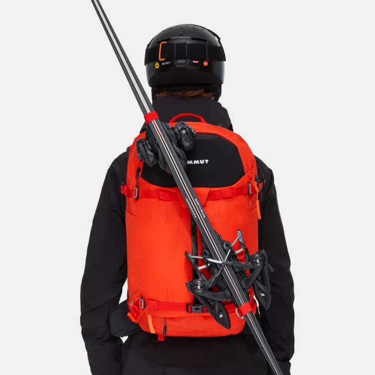 Mammut unisexo equipo nirvana 35 FZHP465 rojo-negro caliente