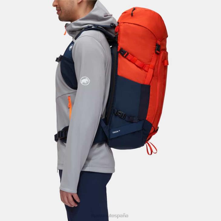 Mammut unisexo equipo trión 35 FZHP1466 rojo-marino caliente